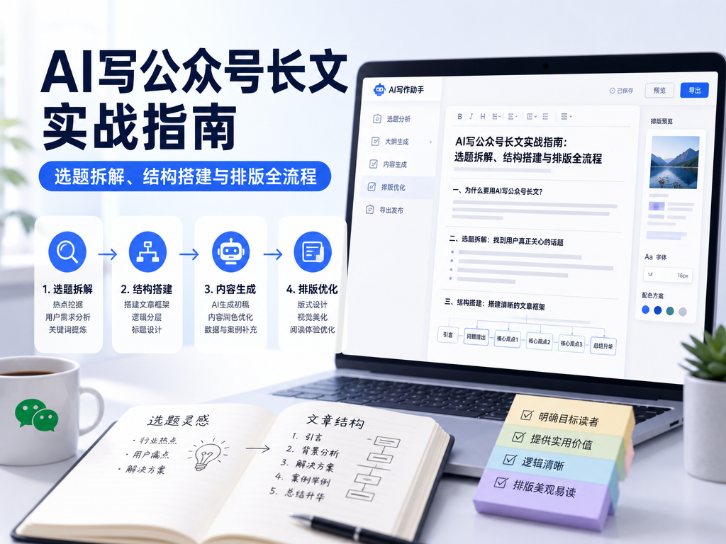 aicg-6916-1791020018.png AI写公众号长文实战指南:选题拆解、结构搭建与排版全流程